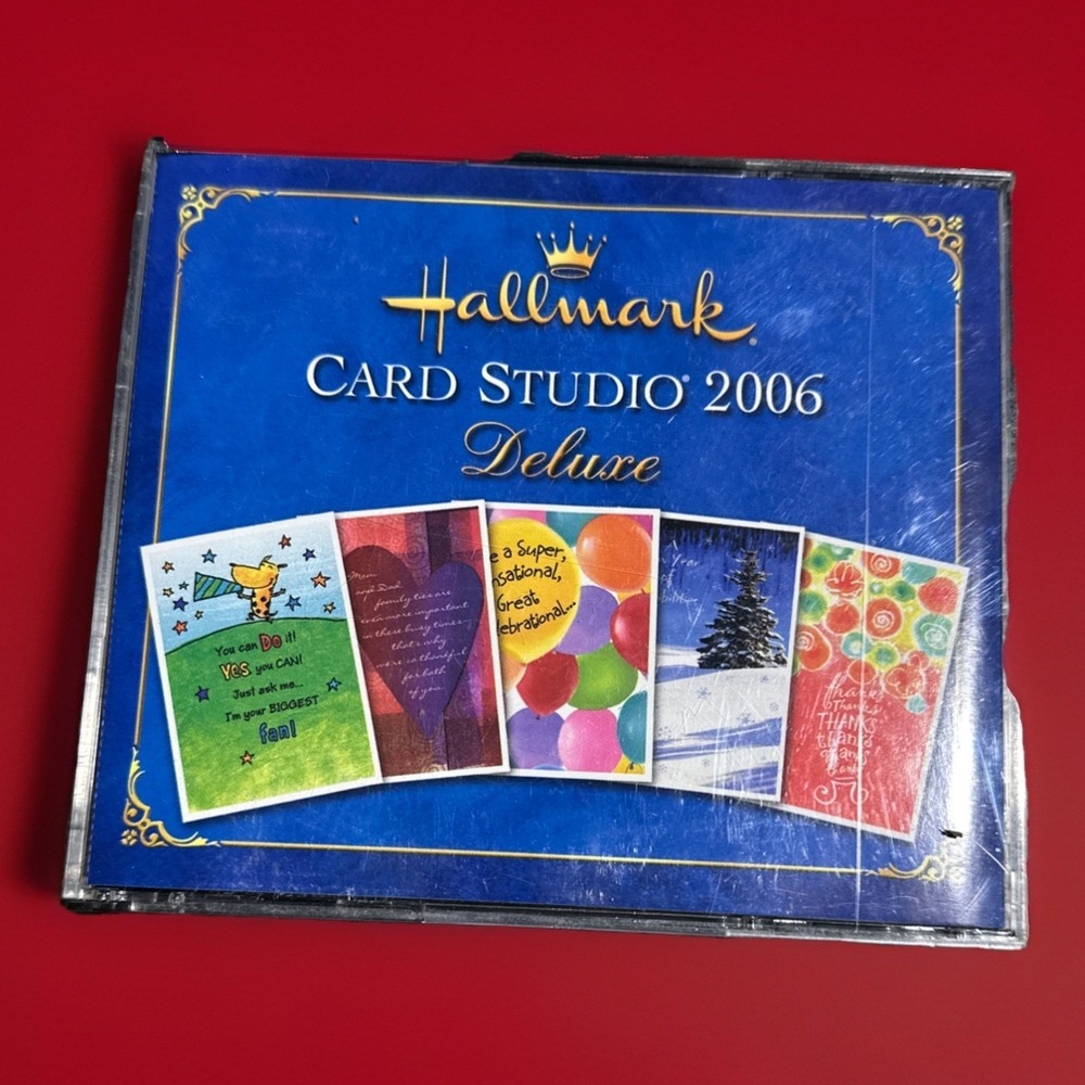 Hallmark Card Studio Deluxe 2006 Software‎ - Windows 98/Me/2000/XP